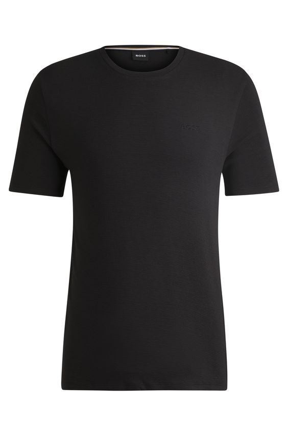 Rib T Shirt 10257344 01 fra Boss Black