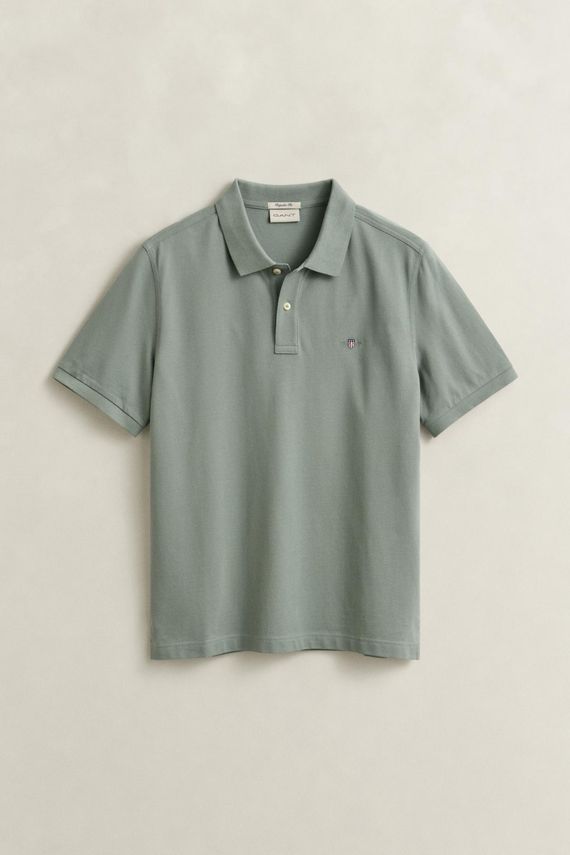 Reg Shield Ss Pique Polo fra Gant