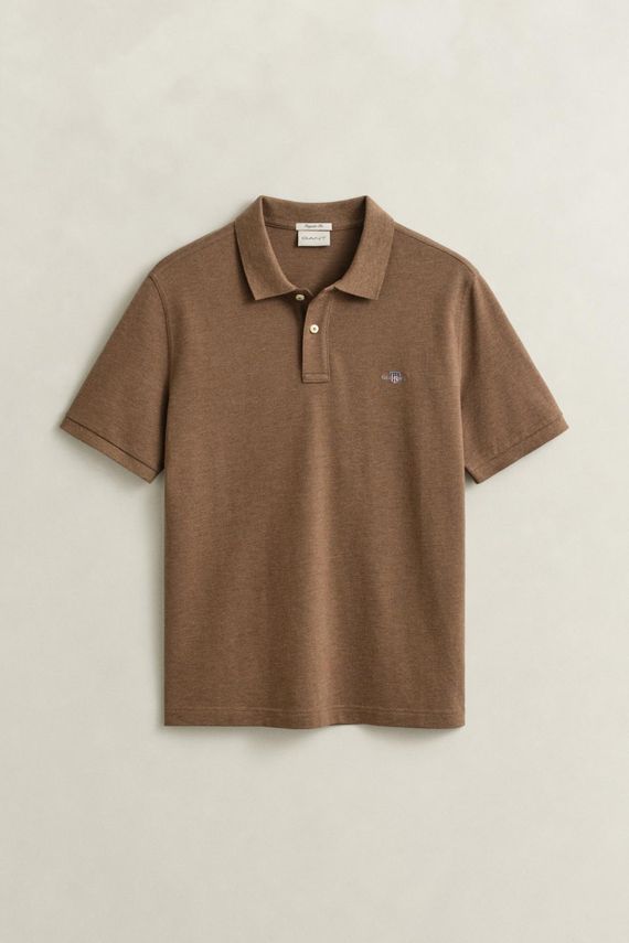 Reg Shield Ss Pique Polo fra Gant