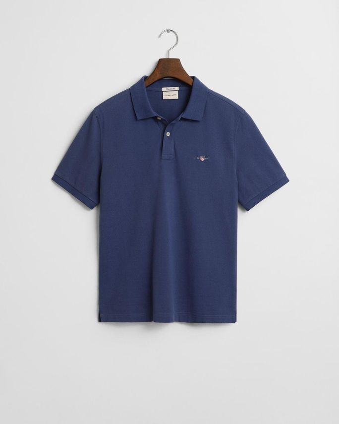 Reg Shield Ss Pique Polo fra Gant