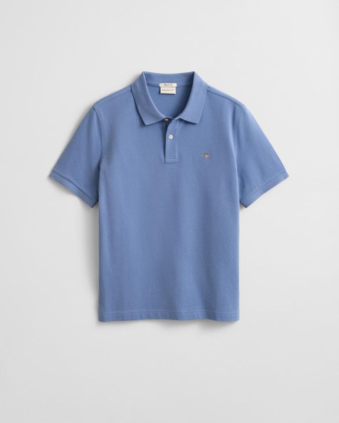 Reg Shield Ss Pique Polo fra Gant