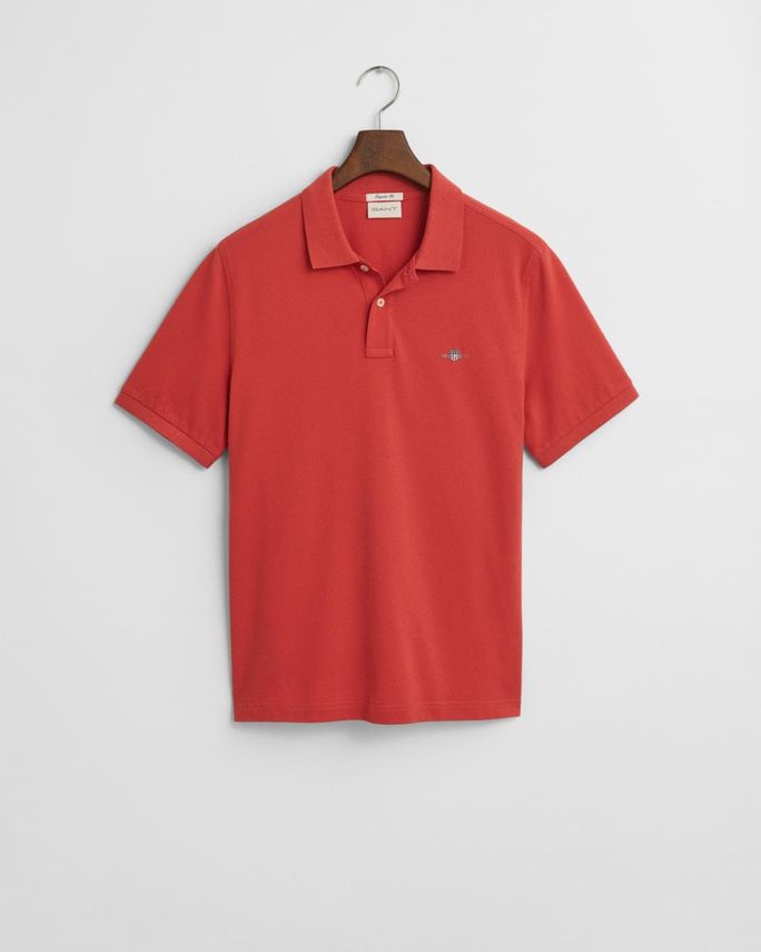 Reg Shield Ss Pique Polo fra Gant