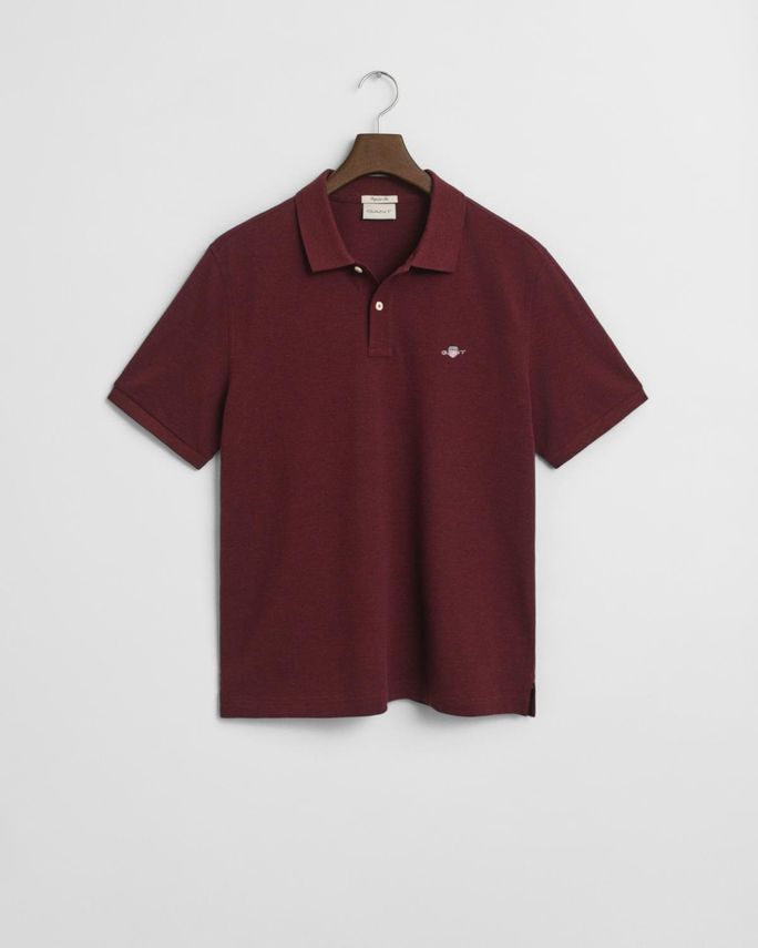 Reg Shield Ss Pique Polo fra Gant