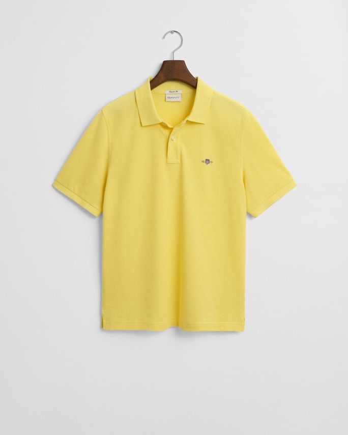 Reg Shield Ss Pique Polo fra Gant