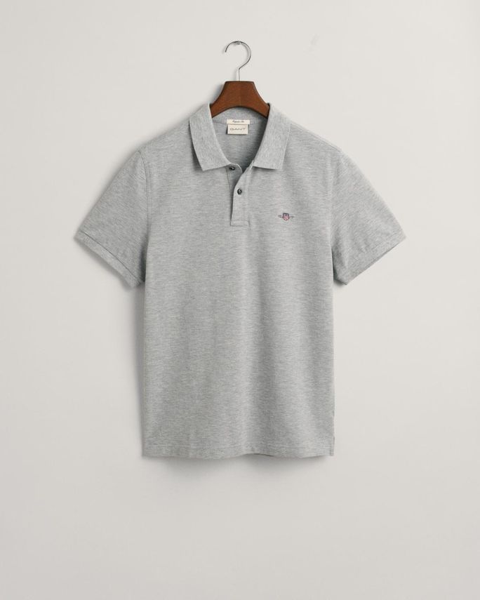 Gant Reg Shield Kortærmet Pique Polo – Fantastisk Udsalg!