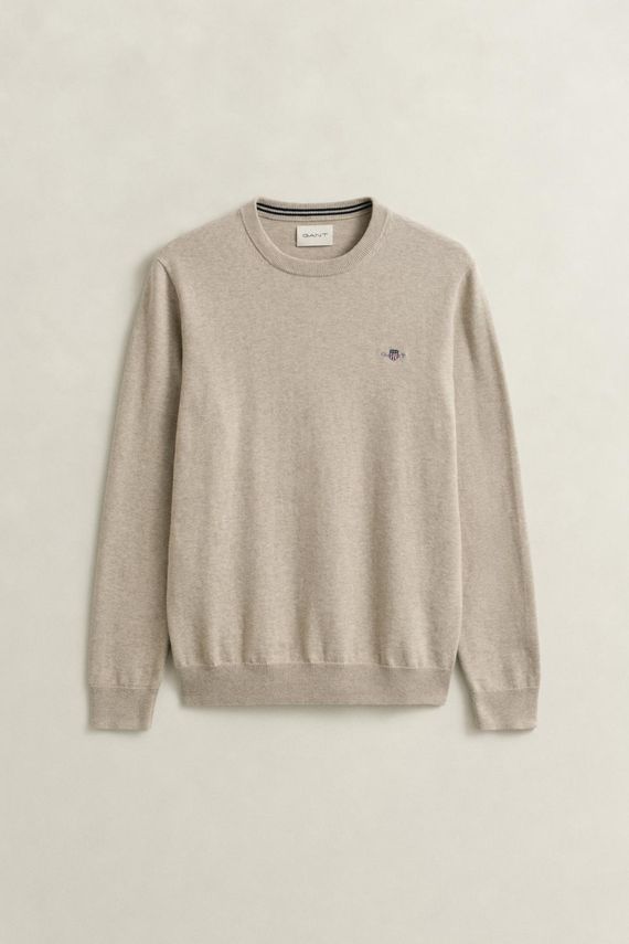 Classic Cotton C Neck fra Gant