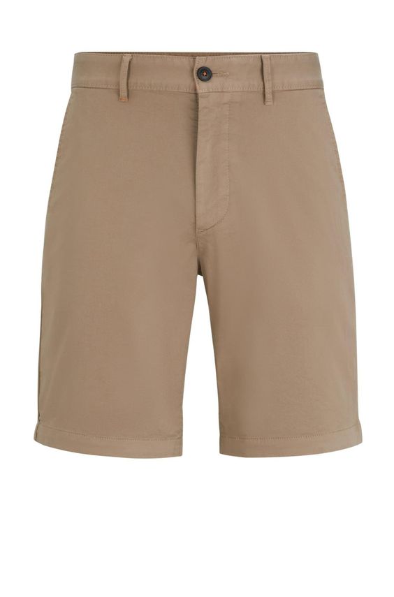 Chino Slim Shorts 10248647 01 fra Boss Orange