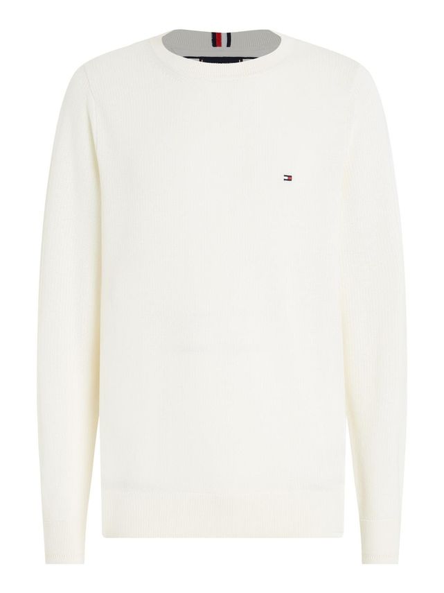 Chain Ridge Structure C Neck fra Tommy Hilfiger