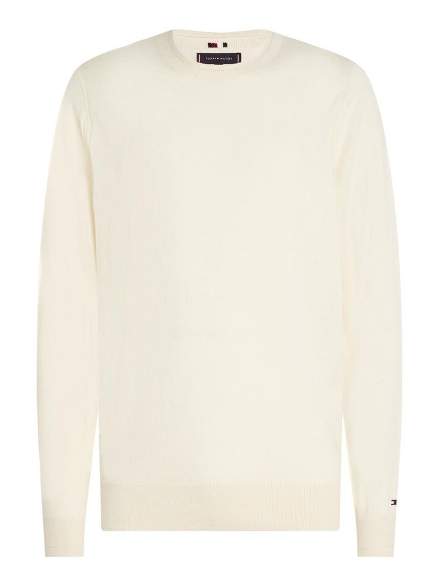 Dc Cotton Lyocell Crewneck fra Tommy Hilfiger