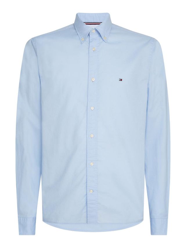 Flex Poplin Rf Shirt fra Tommy Hilfiger