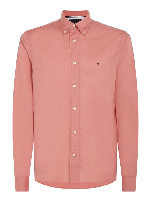 Flex Poplin Rf Shirt fra Tommy Hilfiger