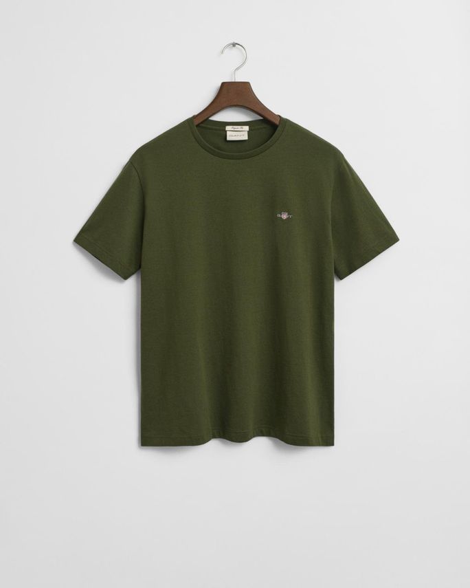 Reg Shield Ss T Shirt fra Gant