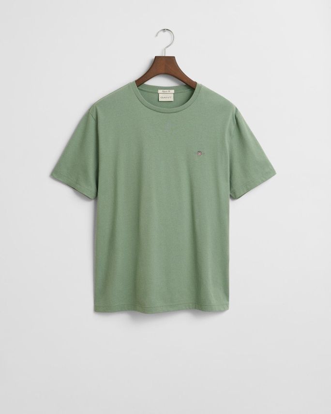 Reg Shield Ss T Shirt fra Gant