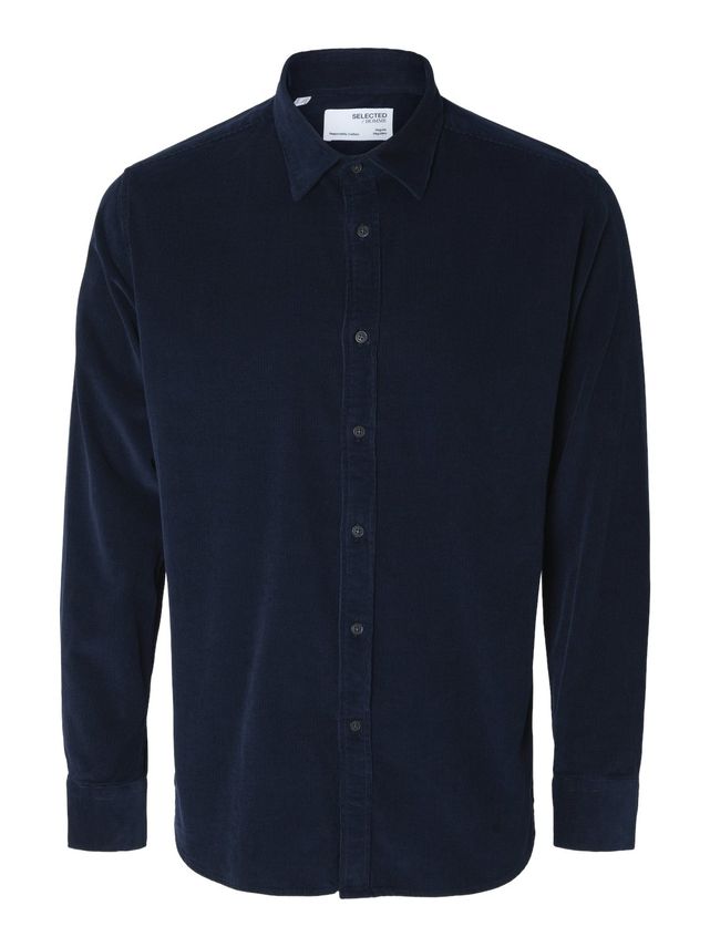 Slhregowen Cord Shirt Ls Noos fra Selected