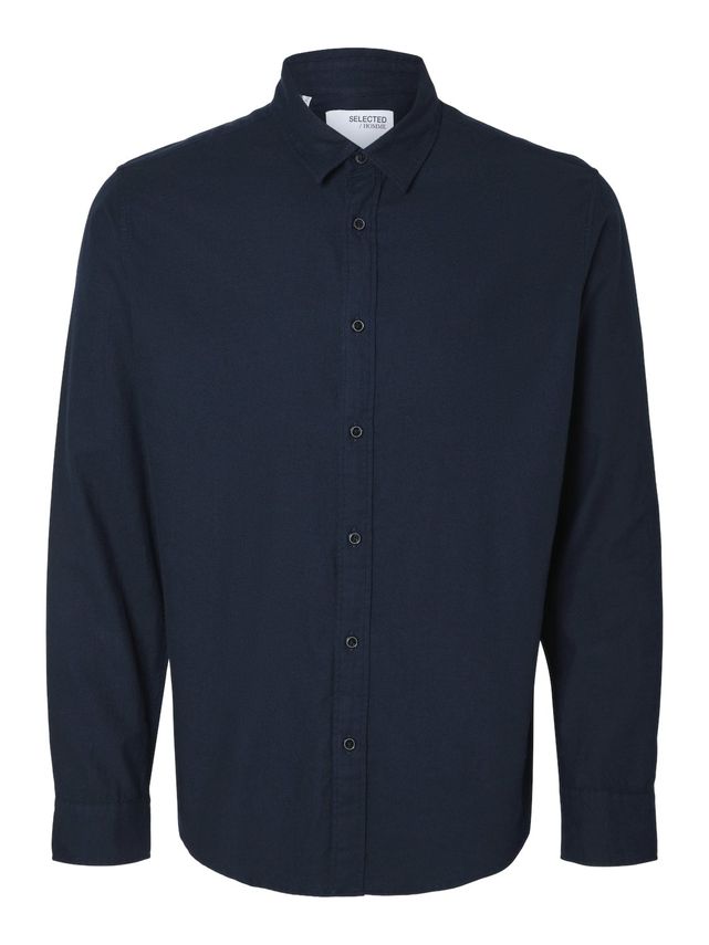 Slhslimowen Flannel Shirt Ls Noos fra Selected