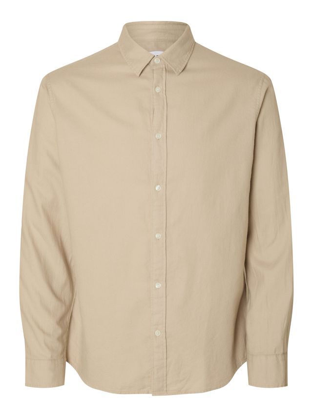 Slhslimowen Flannel Shirt Ls Noos fra Selected