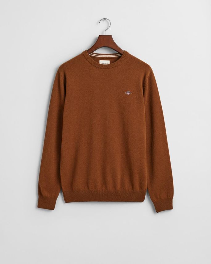 Superfine Lambswool C Neck fra Gant
