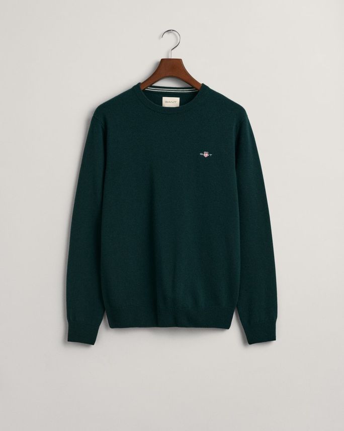 Superfine Lambswool C Neck fra Gant