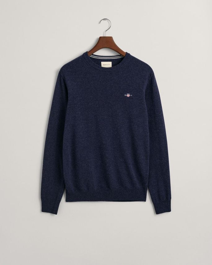 Superfine Lambswool C Neck fra Gant