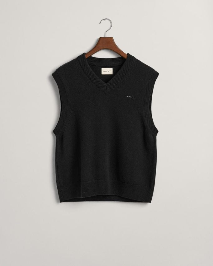 Cotton Wool Vest fra Gant
