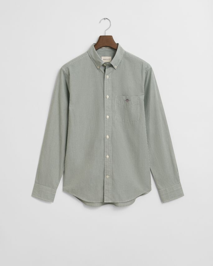 Reg Poplin Banker Shirt fra Gant