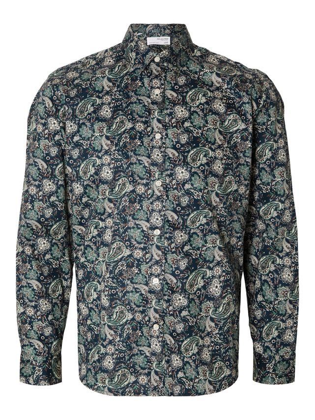 Slhregsoho Aop Mix Shirt Ls B fra Selected