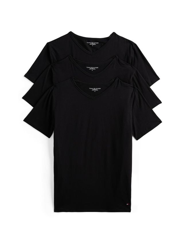 Stretch Vn Tee Ss 3pack fra Tommy Hilfiger
