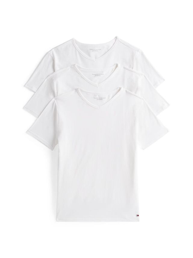 Stretch Vn Tee Ss 3pack fra Tommy Hilfiger