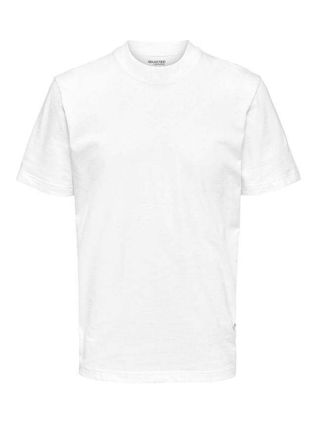 Slhrelaxcolman Ss O Neck Tee Noos fra Selected