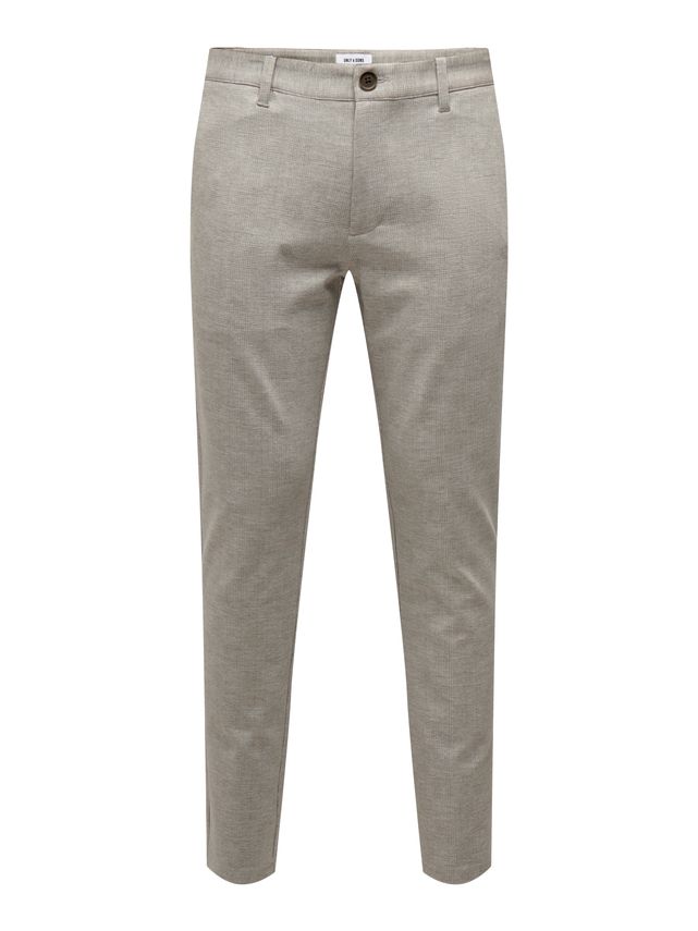 Onsmark Slim Check Bukser fra Only & Sons – Fantastisk Tilbud!
