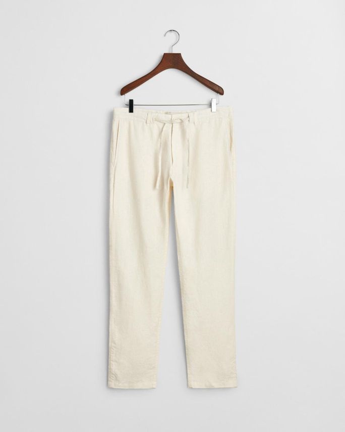 Relaxed Linen Ds Pants fra Gant