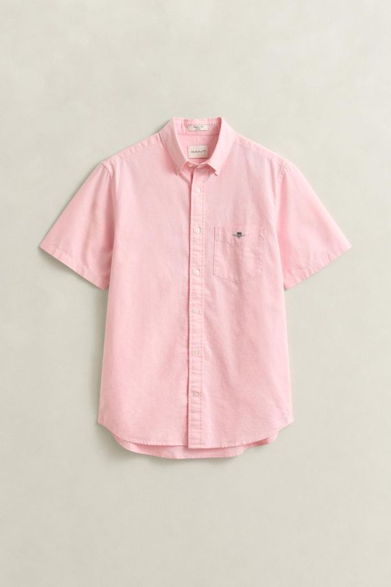 Reg Oxford Ss Shirt fra Gant