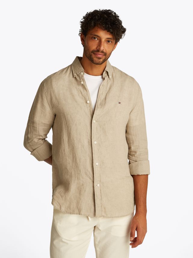 Pigmentfarvet Tommy Hilfiger Skjorte til Herre - Must-Have!