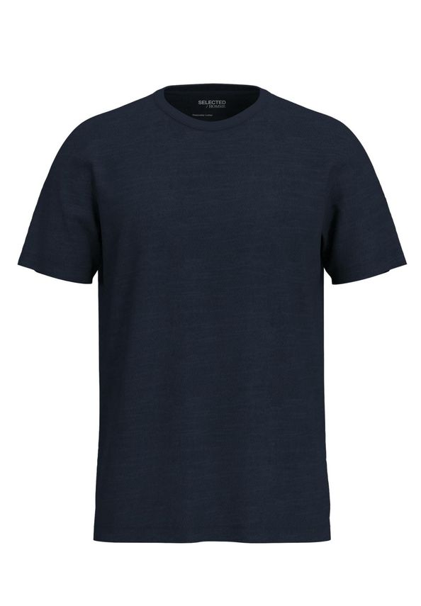 Slhaspen Slub Ss O Neck Tee Noos fra Selected