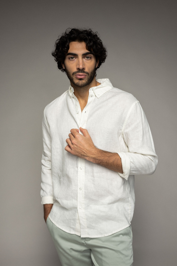 Mmgtheo Linen Shirt fra Mos Mosh