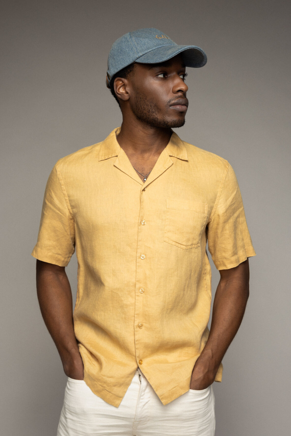 Mmgtheo Linen Cuban Shirt fra Mos Mosh