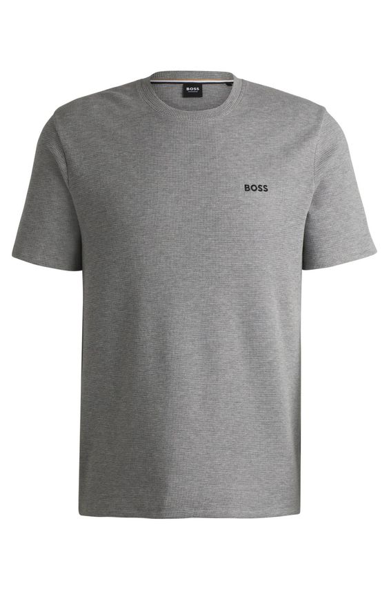 Waffle T Shirt 10269584 01 fra Boss Black