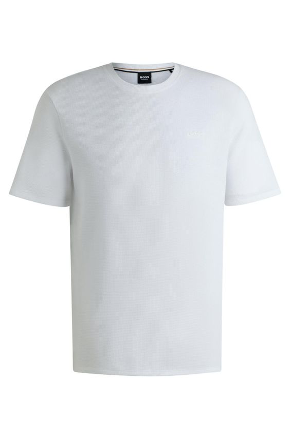 Waffle T Shirt 10269584 01 fra Boss Black
