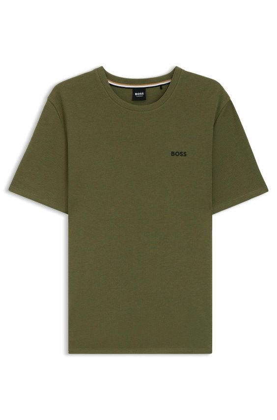 Waffle T Shirt 10269584 01 fra Boss Black