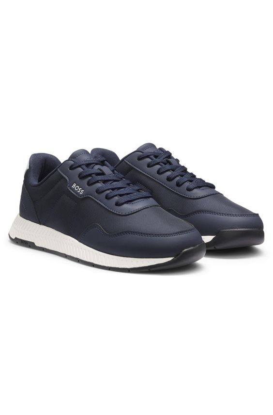 Titanium Runn Nypun 10263117 0 fra Boss Black