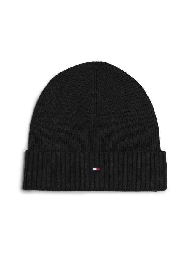 Tommy Hilfiger Th Flag Pima Cotton Beanie – Udsalg!