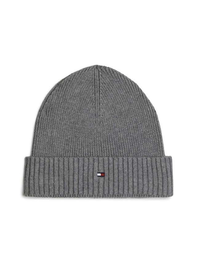 Tommy Hilfiger Th Flag Pima Bomulds Hue - Fantastisk Tilbud!