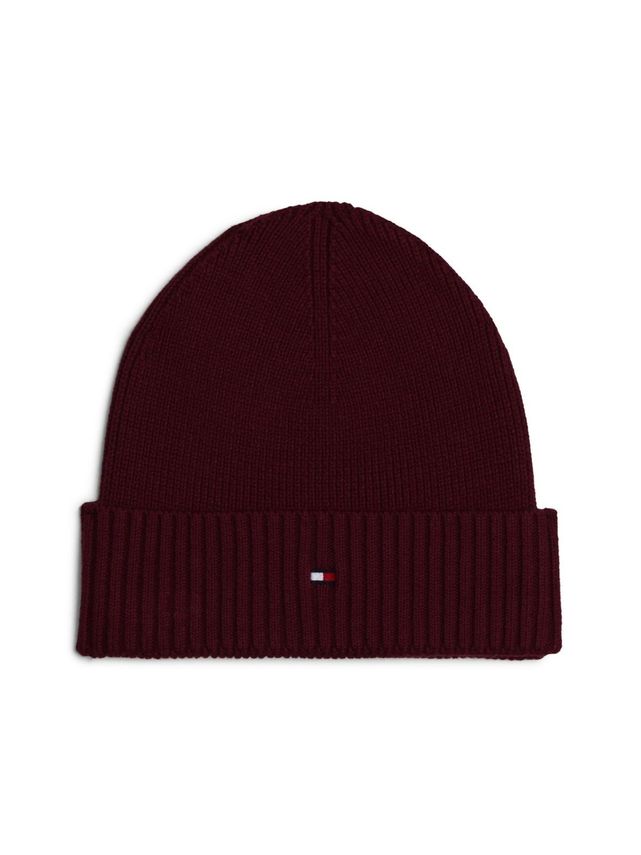 Th Flag Pima Cotton Beanie fra Tommy Hilfiger