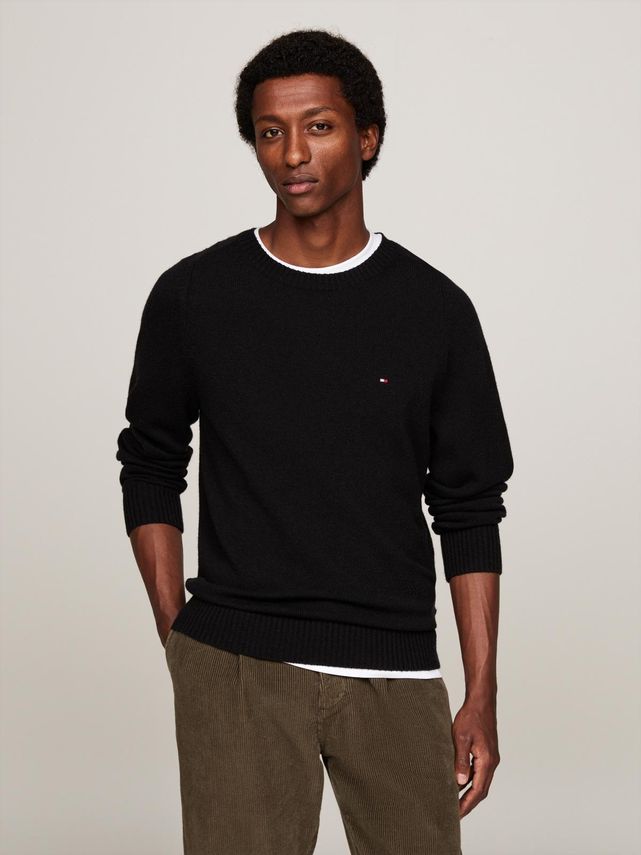 Lambswool Crew Neck fra Tommy Hilfiger
