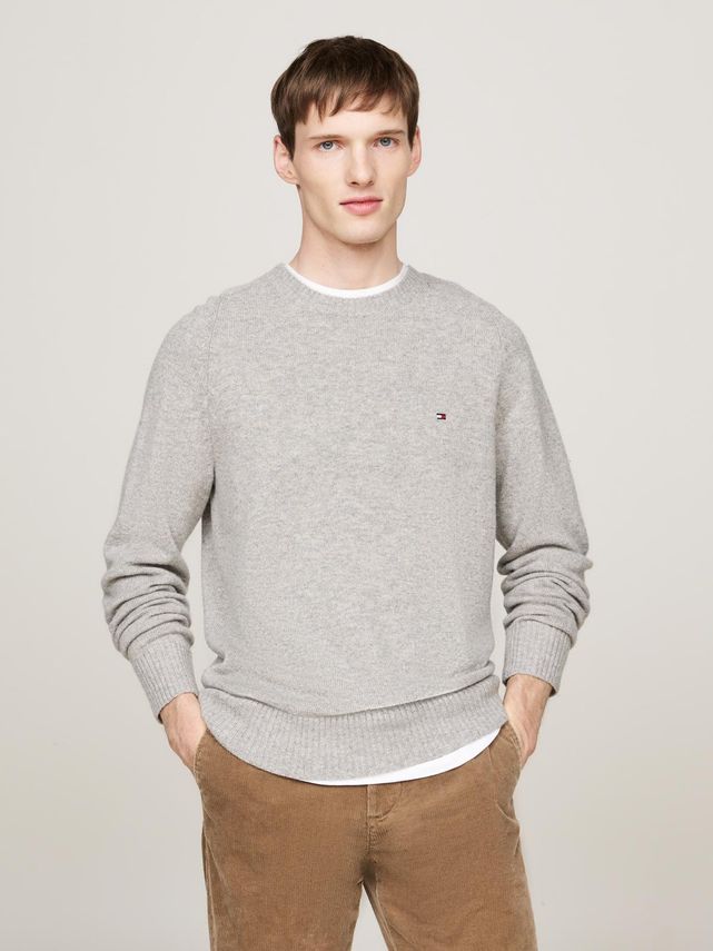 Tommy Hilfiger Lambswool Crew Neck - Fantastisk tilbud!