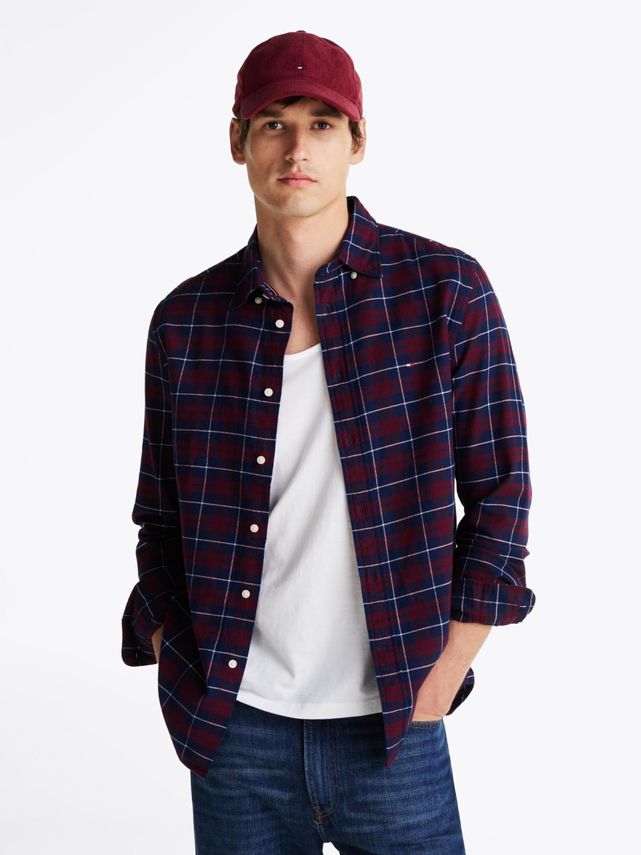 Tommy Hilfiger Ternet Skjorte på Udsalg - Stil og Komfort