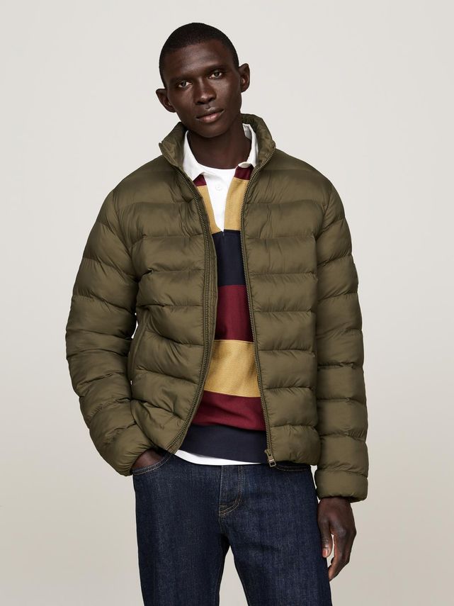 Tommy Hilfiger Mellemvægt Jakke med Ståkrave - Udsalg!