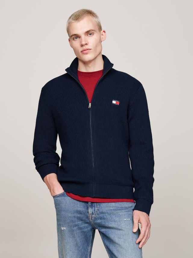 Tjm Slim Xs Badge Zip Thru fra Tommy Jeans