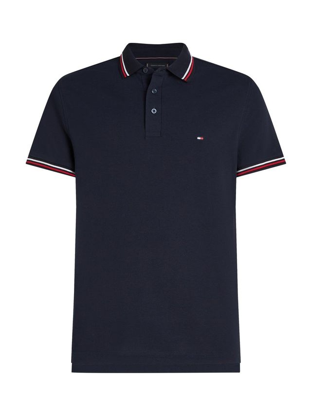 Tommy Hilfiger Tipped Slim Fit Polo – Stilfuld Elegance