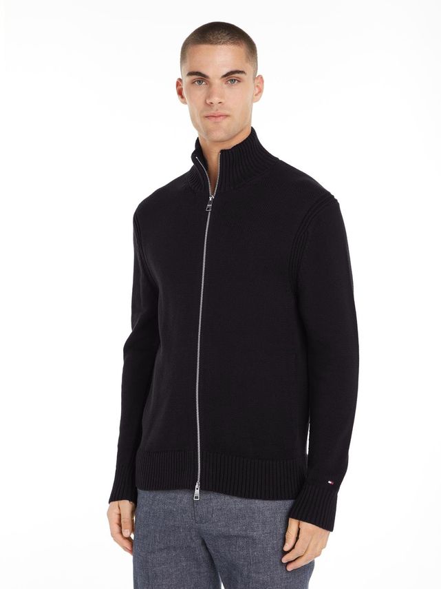 Tommy Hilfiger Mouline Zip Thru – Eksklusivt Tilbud!